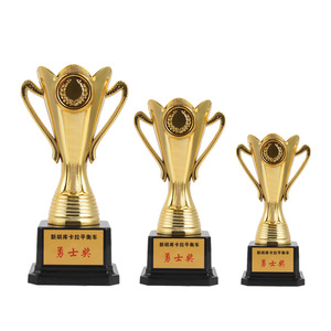 Manucfactures Venta caliente Trofeo <span class=keywords><strong>de</strong></span> plástico Día deportivo escolar Encomio Danza Lotus Fondo cuadrado Trofeo Premio personalizado - Product Image 1