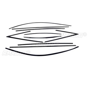 <b>Car</b> Window <b>Decorative</b> Strip Stainless Steel Door Frame Exterior For Toyota Avalon 2019-2022 Body Kit <b>Car</b> Accessories - Product Image 5