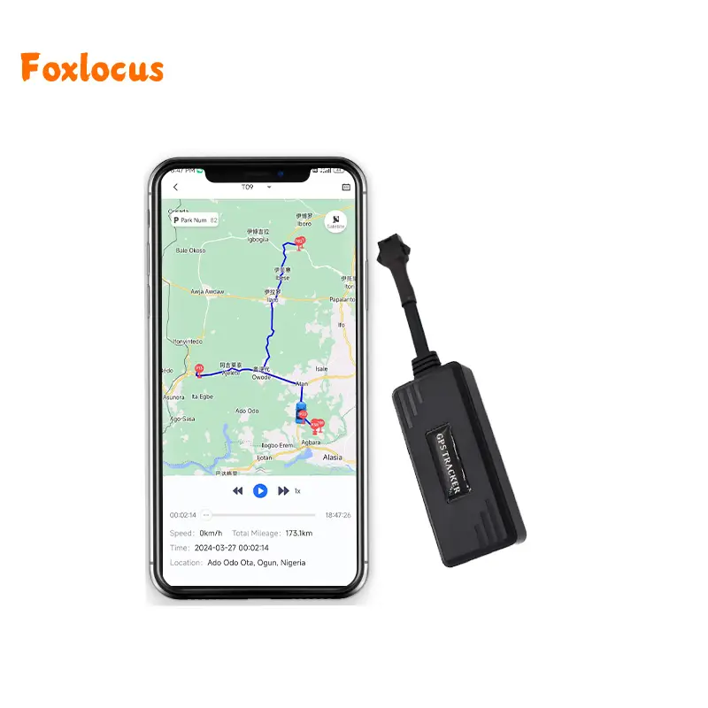 연료 센서 온도 모니터링 기능이있는 미니 차량 2G GPS 추적기