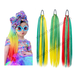 All'ingrosso <span class=keywords><strong>trecce</strong></span> <span class=keywords><strong>per</strong></span> bambini ricci parrucca Clip <span class=keywords><strong>per</strong></span> capelli - Product Image 5