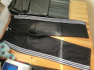 Jeans rayés pour hommes, nouveau style Harajuku, jeans droits lavés à l'eau, vêtements de travail, pantalon hip-hop pour hommes, pantalon ample - Product Image 4