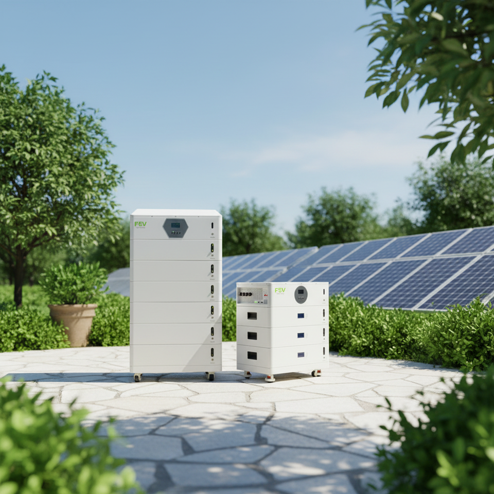 51.2V 16kWh Stackable Hybrid Grid Home Energy Storage Solar Lithium ...