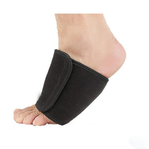 Cold Hot Therapy Wrap Reusable Gel Ice Packs for Pain Relief Sprains Muscle Pain & Injuries-Foot Ankle Arm Use Black One Size