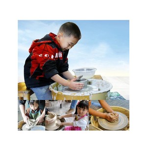 Máquina de rueda de cerámica opcional de 110V-220V 400W, máquina profesional de moldeo de cerámica de alta potencia - Product Image 6