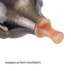 <span class=keywords><strong>Hulusi</strong></span> Chino de Alambre Metálico, <span class=keywords><strong>Flauta</strong></span> de Calabaza, Instrumento Musical Étnico de Viento, Clave de Do, Material de Aluminio y Cobre - Product Image 6