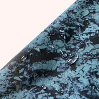 Membrane polyester imperméable à 3 couches Tissu Softshell en polaire collée imprimé camouflage pour veste