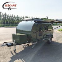 Wecare Remorque de camping-car Teardrop australienne légère et compacte pour le camping hors route