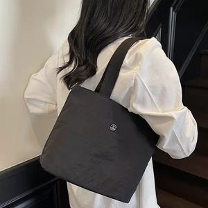 New Women Casual Lightweight Simple Canvas <b>Tote</b> Bag Versatile Mini Handbag for Books Lunch - Product Image 4