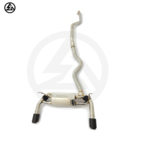 Envío Rápido, Sistema de Escape Valvetronic CSZ para BMW F30 340i F32 440i B58 3.0T, Acero Inoxidable, con Válvulas y Puntas de Escape