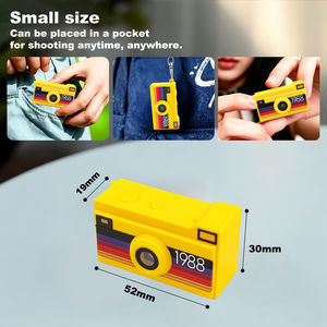 Appareil photo numérique mini 12MP 1080P OEM ODM en gros avec écran tactile, lecteur MicroSD, lampe torche LED et logo personnalisé - Product Image 5