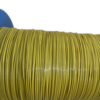 Fil de cuivre extrudé triple isolation PFA 0,10 mm x 100 brins