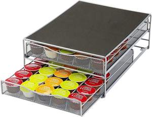 Bureau à domicile, 2 niveaux, 72 pièces, support de Capsule <span class=keywords><strong>Dolce</strong></span> <span class=keywords><strong>Gusto</strong></span>, tiroir de <span class=keywords><strong>rangement</strong></span> <span class=keywords><strong>pour</strong></span> <span class=keywords><strong>Capsules</strong></span> <span class=keywords><strong>Dolce</strong></span> <span class=keywords><strong>Gusto</strong></span> - Product Image 2