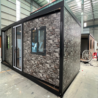 Vendre Maison Conteneur Pliante à Double Aile de 20 et 40 pieds, Modèle Premium, Maison Modulaire Préfabriquée Moderne et Compacte