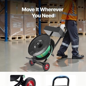Carro industrial móvil <span class=keywords><strong>de</strong></span> alta resistencia para flejado <span class=keywords><strong>de</strong></span> rollos grandes <span class=keywords><strong>de</strong></span> PET/PP/cordón compuesto, dispensador portátil, <span class=keywords><strong>caja</strong></span> <span class=keywords><strong>de</strong></span> <span class=keywords><strong>herramientas</strong></span> 2 - Product Image 6