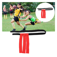 Drapeaux de football de sport pour adultes, personnalisables avec logo, couleur et design, acceptant la personnalisation, réglables, imprimés numériquement, avec ceinture réglable