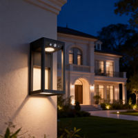 Lampes solaires de jardin, appliques murales extérieures, décoration de jardins, éclairage LED, lampes solaires, éclairage imperméable, mobilier