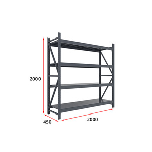 Étagères de présentation robustes et de qualité supérieure pour entrepôts et supermarchés, pour magasins de gros, rayonnages d'épicerie à prix réduit, séparateurs d'étagères, étagères murales - Product Image 5