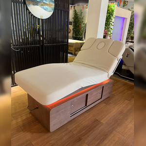 Table de Soin Esthétique Électrique de Luxe à 4 Moteurs avec Matelas Épais et Éclairage – Vente Chaude Usine - Product Image 4