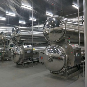 Sterilizzatore Industriale a Immersione in Acqua per Latte di Soia in Bottiglia e Bevande Lattiero-Casearie Aromatizzate - Product Image 2