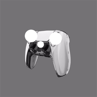 Casing Kristal untuk Kontroler Game PS5, Casing Pelindung Transparan Terpisah untuk Kontroler PS5, Casing Pelindung Ultra-tipis untuk PS5