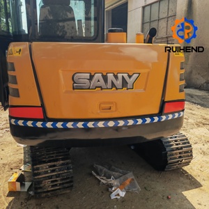 Excavadora Hidráulica SANY60 de Alta Calidad, Marca China SANY, <span class=keywords><strong>Mini</strong></span> Excavadora con Motor Sany, Engranajes y Bomba Usados, <span class=keywords><strong>Precio</strong></span> Bajo - Product Image 3