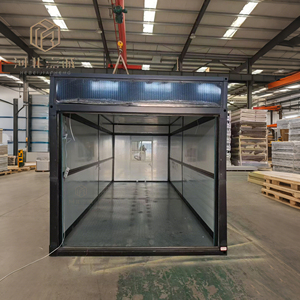 <span class=keywords><strong>Garage</strong></span> préfabriqué en conteneur, facile et rapide à installer, norme australienne, multifonctionnel, résistant au vent et à l'eau - Product Image 1