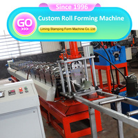 Hebei Liming usine approvisionnement Portable métal tuyau de descente gouttière coude Mobile serre gouttière faisant la Machine