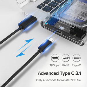 <span class=keywords><strong>USB</strong></span> 3.1 Gen 2 Loại C Sang SATA Ổ Đĩa Cứng Gắn Ngoài Bộ Điều Hợp Vỏ 6Gbps Tốc Độ Nhanh Công Cụ UASP Miễn Phí - Product Image 5