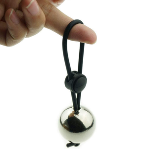 Dispositivo di castità con allungamento del pene per Extender della barella per il peso pesante della sfera di metallo di Amazon 170g/5.99oz - Product Image 1
