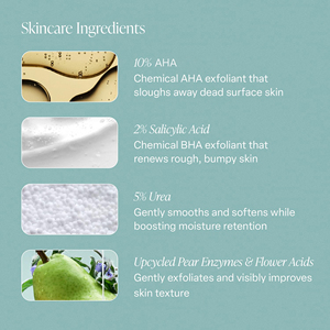 Lait Corporel Lissant Éclaircissant Végan <span class=keywords><strong>AHA</strong></span> & BHA pour Peaux Rugueuses et Irrégulières – Hydratant Exfoliant Personnalisé - Product Image 3