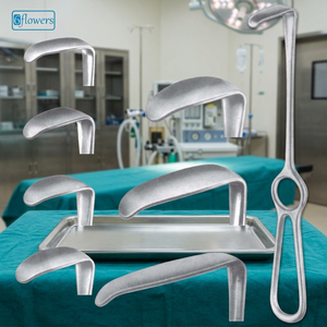 เครื่องมือผ่าตัดแบบแมนนวล 6flowers Langenbeck Retractor สำหรับการผ่าตัดทั่วไปและศัลยกรรมกระดูกและข้อ ได้รับการรับรองมาตรฐาน CE ระดับ Class I - Product Image 3