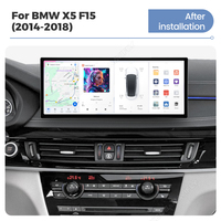DUDUAUTO DUDU7 8 cœurs 12+512G Carplay Android Auto Lecteur multimédia de voiture 2Din GPS Navi pour BMW X5 F15 2014-2018 NBT EVO