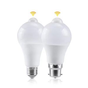 Ampoule de veilleuse automatique à détecteur de mouvement 5W 7W 9W 12W 15W, ampoule LED A60 avec détecteur de mouvement - Product Image 5