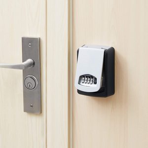 Ngoài Trời Di Động Key <span class=keywords><strong>Lockbox</strong></span> Với Kết Hợp Khóa Lưu Trữ Di Động Key An Toàn Hộp Với Móc Áo Còng Cho Giấu Chìa Khóa - Product Image 6