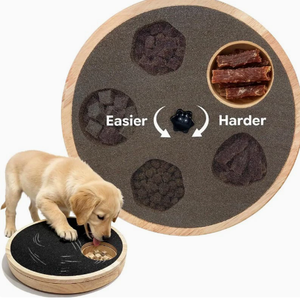 Juguete Interactivo Dispensador de Golosinas para Perros y Gatos, Rascador Giratorio de Goma para Patas con Golosinas Ocultas - Product Image 3