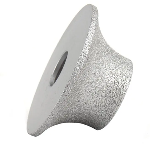 Muela <span class=keywords><strong>de</strong></span> pulido <span class=keywords><strong>de</strong></span> bordes <span class=keywords><strong>de</strong></span> piedra, rueda <span class=keywords><strong>de</strong></span> copa <span class=keywords><strong>de</strong></span> diamante soldada al vacío, broca <span class=keywords><strong>de</strong></span> enrutador CNC para mármol, granito, cerámica, cuarzo - Product Image 2