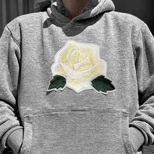 Vente chaude Rose Broderie Petite Fleur <span class=keywords><strong>Tissu</strong></span> Patchs <span class=keywords><strong>Tissu</strong></span> Badges <span class=keywords><strong>pour</strong></span> Vêtement Broderie PU En Gros Ordinateur Brodé - Product Image 6