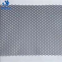 Grillage métallique perforé expansé en aluminium/PVC, motif losange, pour protection de gouttière, anti-corrosion, services de pliage et de découpe