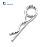 HIDEA Commande en gros de attaches à ressort en acier au carbone ou en acier inoxydable de 2 mm à 8 mm, clips en forme de R, goupilles de sécurité, épingles à cheveux avec œillet