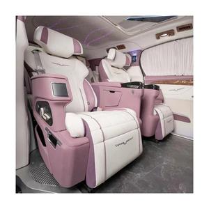 เบาะหนังหุ้มรถปรับได้หรูหราไฮเอนด์สำหรับ Van MPV - Product Image 3