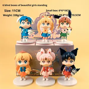 Tsukino Usagi <span class=keywords><strong>Sailor</strong></span> <span class=keywords><strong>Moon</strong></span> Figurine mignonne en PVC Poupée Frozen <span class=keywords><strong>Sailor</strong></span> <span class=keywords><strong>Moon</strong></span> Blind Box Figure Envoi immédiat Version Q en stock - Product Image 3