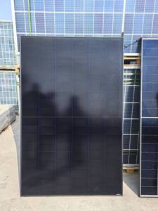 แผงโซลาร์เซลล์แบบ N-Type กำลังไฟ 500W 550W 600W 660W ประสิทธิภาพสูง 23% กระจกสองชั้น สีดำทั้งหมด - Product Image 2