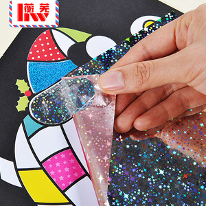 สติกเกอร์งานฝีมือ DIY สำหรับเด็ก ขนาด 25x65 ซม. กระดาษไดคัทพิมพ์ลาย สำหรับวัยรุ่น ของเล่นศิลปะ - Product Image 1