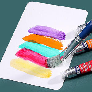 Secolorart Art 24 Feuilles Cartes Aquarelle Vierges 300gsm Coton Aquarelle Cartes Postales pour DIY Aquarelle - Product Image 4