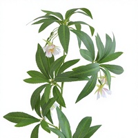 Plante artificielle verte Elaeocarpus Hainanensis à tige unique, verdure collée pour décoration intérieure, bonsaï de sol, aménagement paysager, 90CM, anti-UV