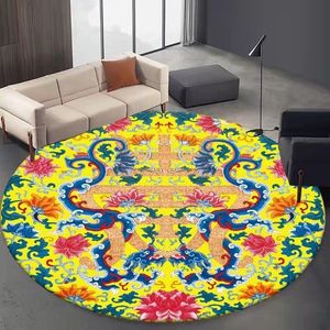 Tapis d'intérieur lavable en 3d, accessoire de salon, style péruvien, conception turque, vente en gros - Product Image 2