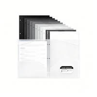 Carpeta de Presentación Moderna Unisex de Alta Calidad, Tamaño A4, Material PP, con Logotipo Personalizado, Estilo TimePP, Portafolio para Documentos