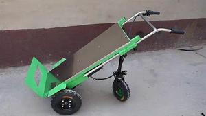 Một loại mới của xe đẩy điện hai bánh xe vận chuyển giường phẳng đặc biệt cho gạch trong các công trường xây dựng - Product Image 4