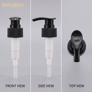 Bomba Dosificadora de Loción de Plástico PP Acanalado Modelo 501B 28/410 de 4 ml, Dispensador Antiderrames para Botellas de Champú, Gel de Ducha y Cosméticos - Product Image 5