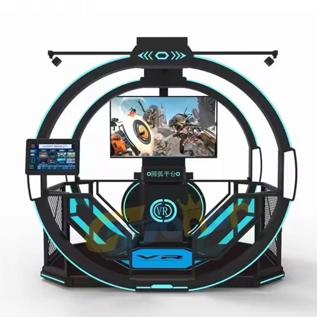 New Design VR Theme Park Large Space Vr Motion Platform Magic Spacewalk Shooting Simulator for Sale